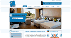 Desktop Screenshot of devoyagerhotels.com